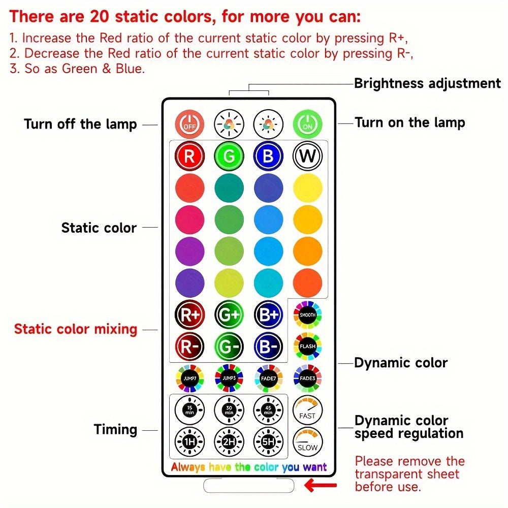 Moon Light 128 Colors: Rechargeable, Dimmable and Decorative Lamp for Unique Gifts