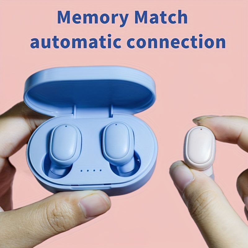 TWS Mini Wireless Earbuds - Portable In-Ear Headphones with Charging Case, Perfect Holiday Gift