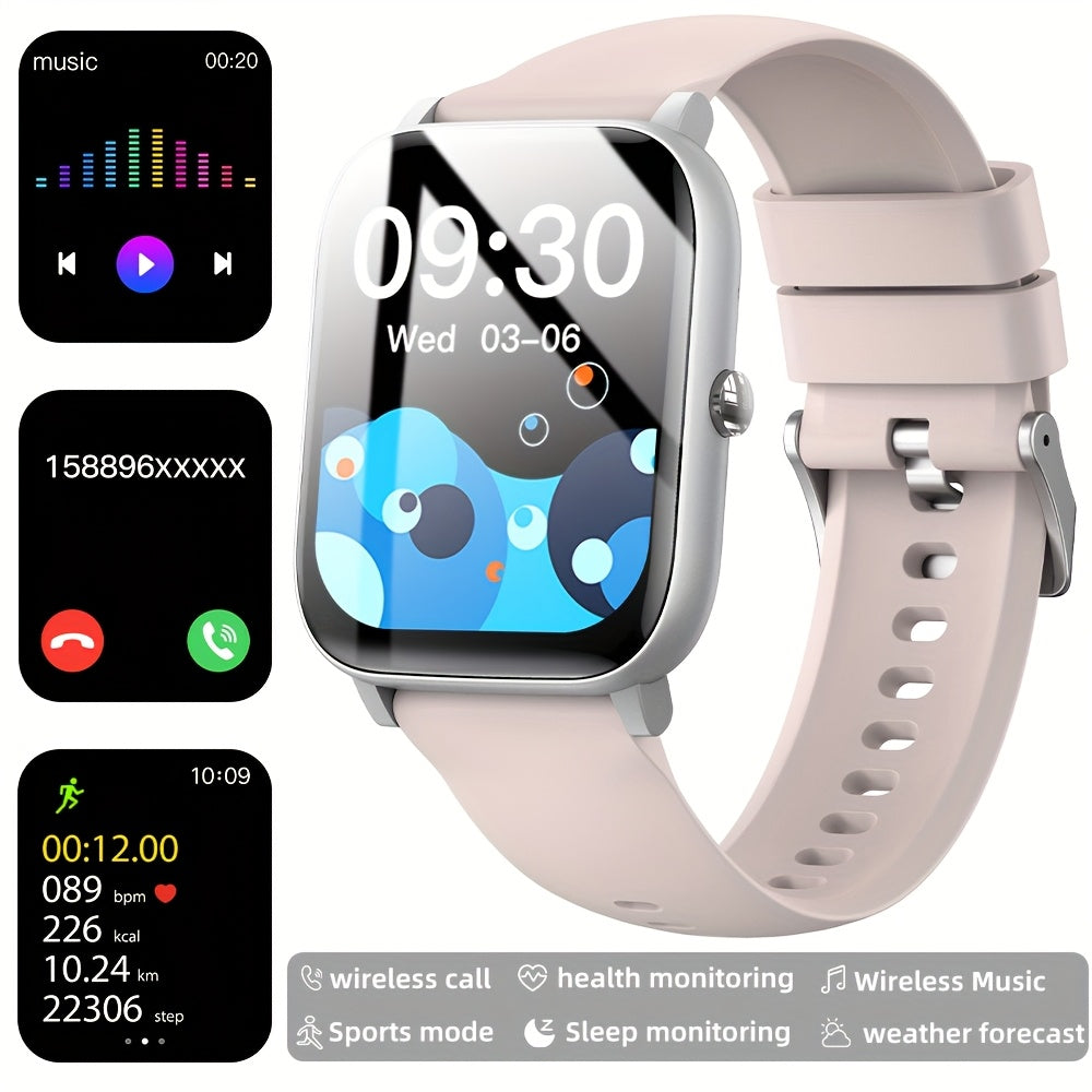 1.85" Smartwatch with Calling, Fitness Tracking & USB Charging