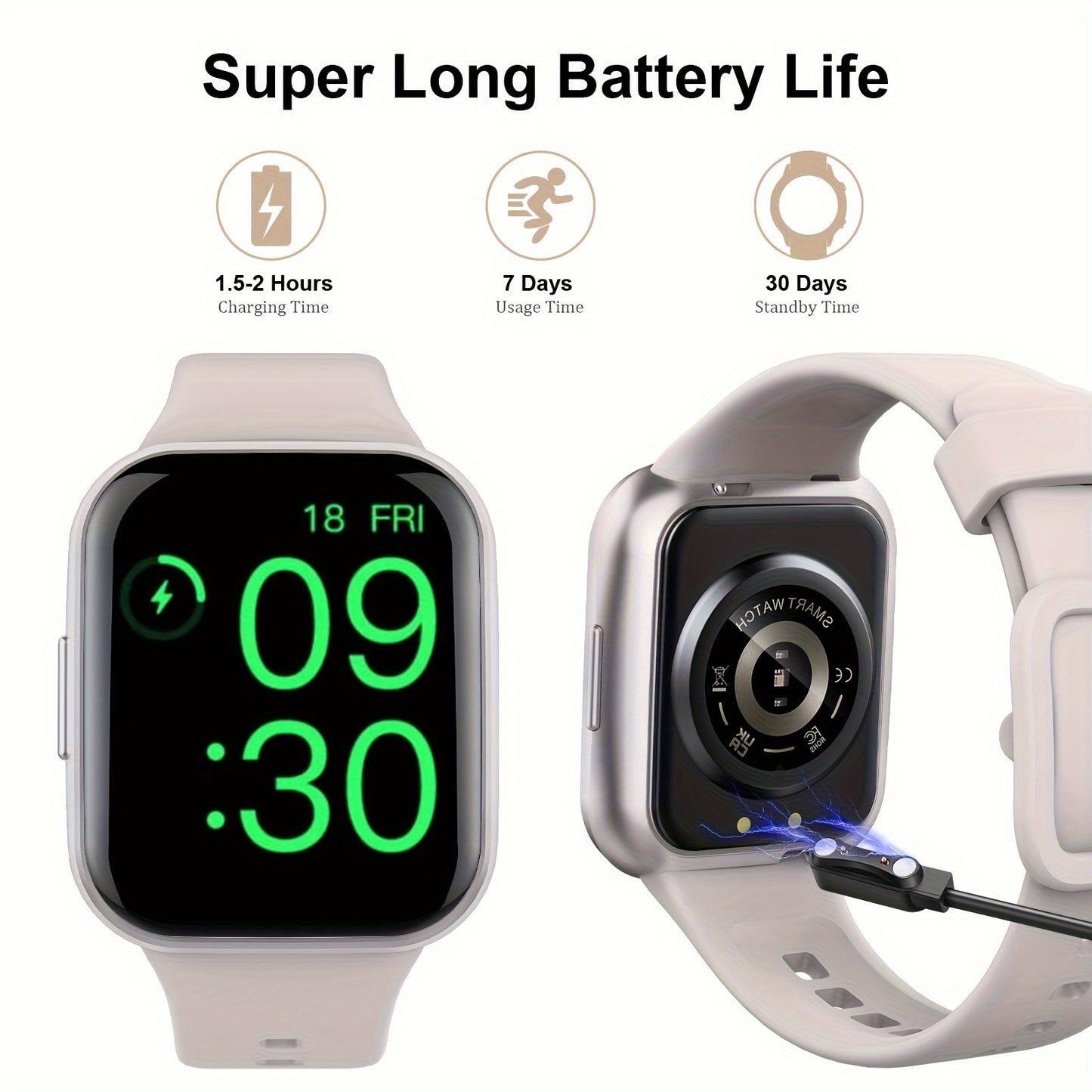 Smartwatch Q23 - Fitness Tracker with 1.69" HD Display & 25 Sports Modes