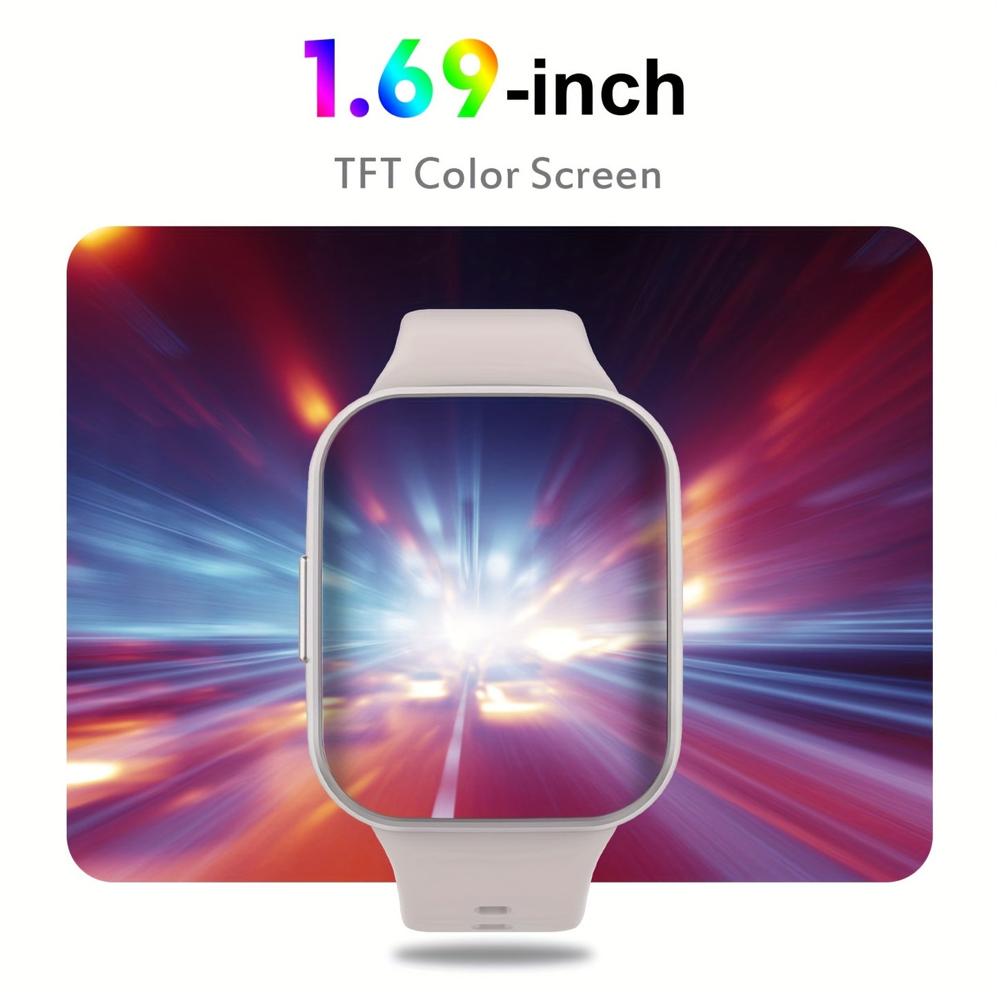 Smartwatch Q23 - Fitness Tracker with 1.69" HD Display & 25 Sports Modes