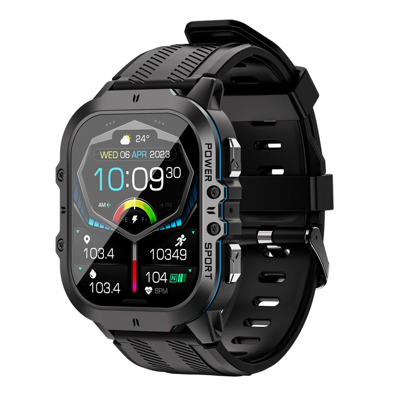 OUKITEL BT20 Smart Watch - Fitness Tracking with Heart Rate and Sleep Monitoring