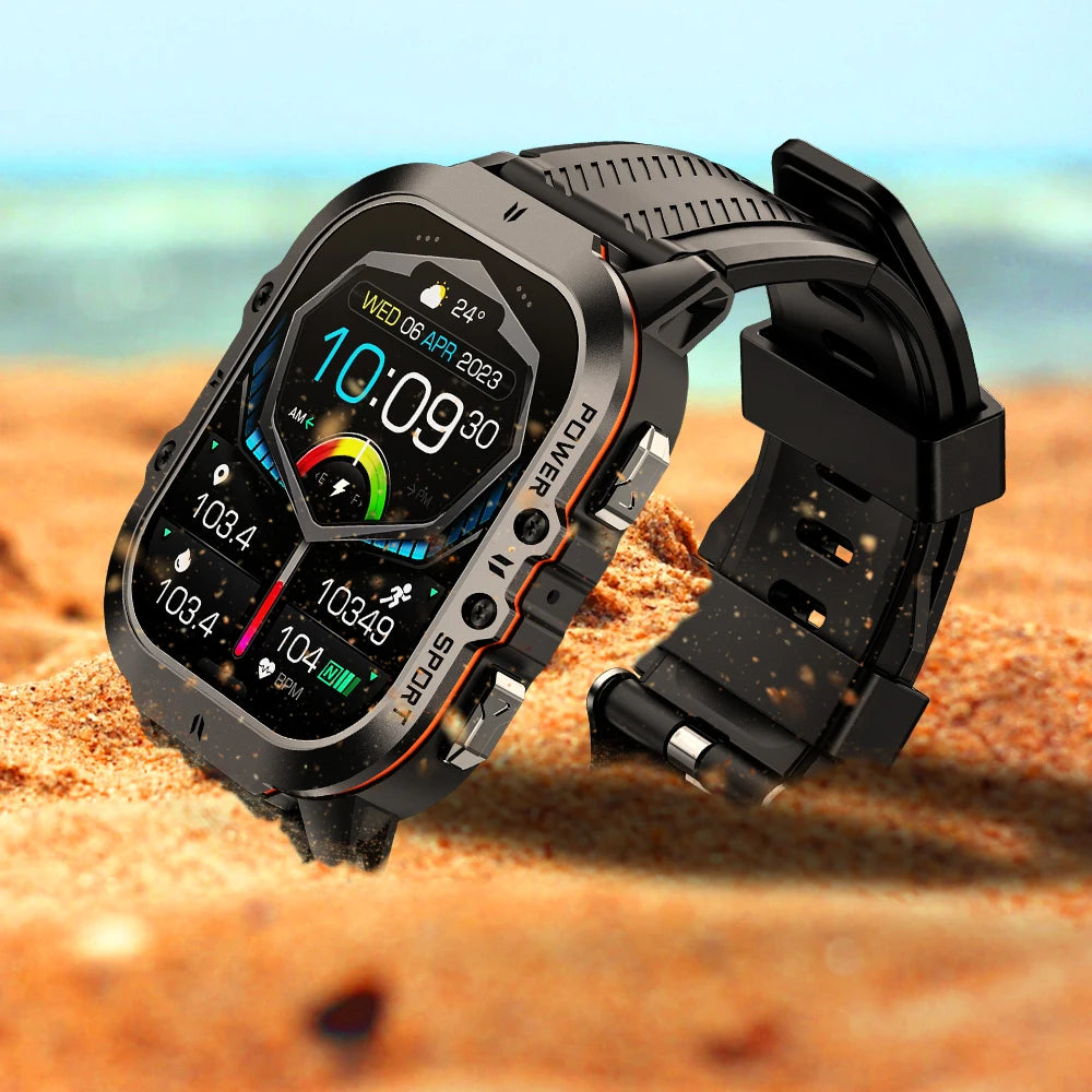OUKITEL BT20 Smart Watch - Fitness Tracking with Heart Rate and Sleep Monitoring