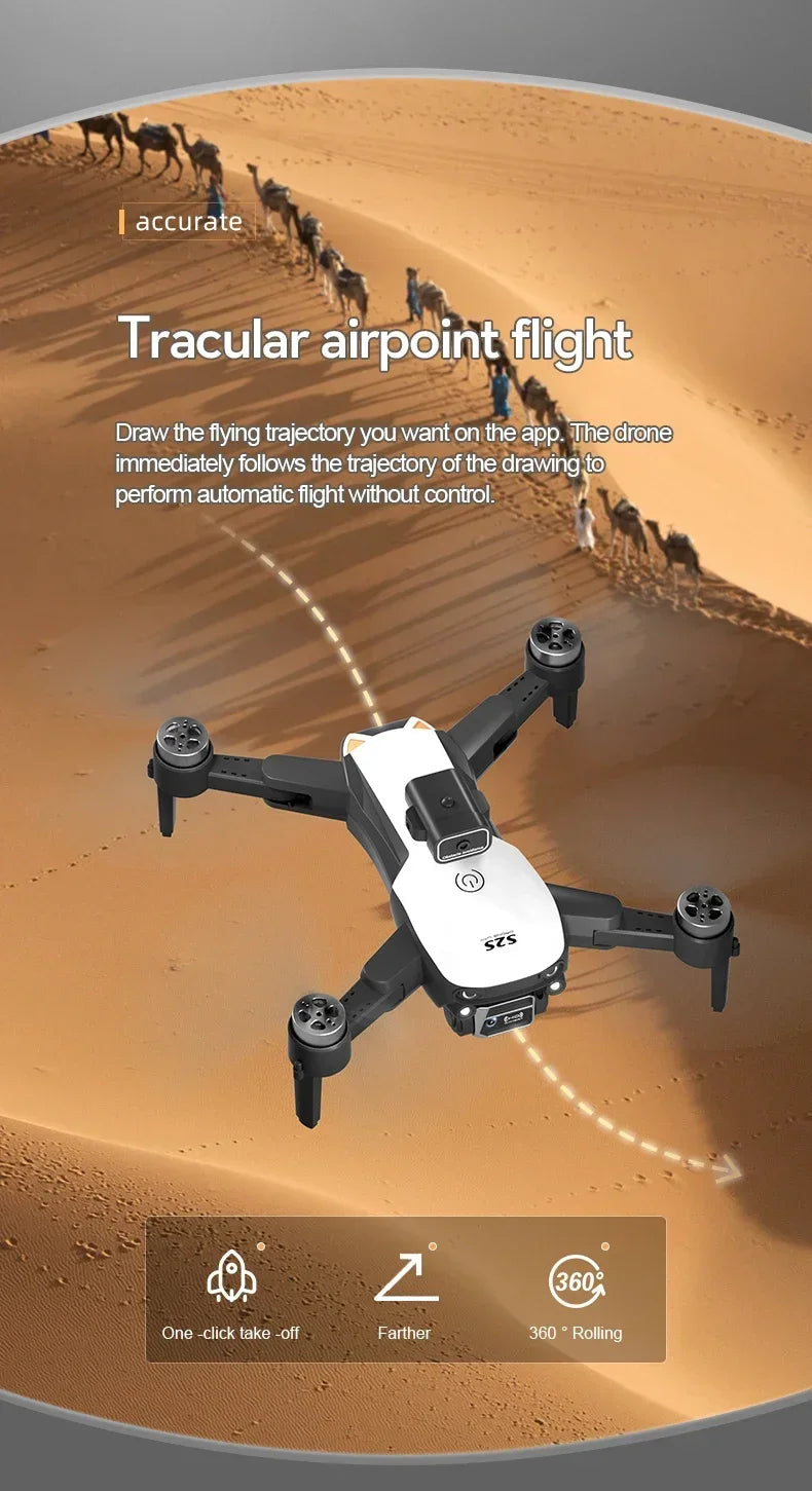 S2S 8K Dual Camera Drone – Professional Aerial Photography Quadcopter