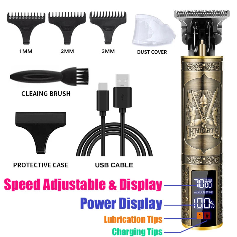 T9 Electric Hair Cutting Machine Hair Clipper Beard