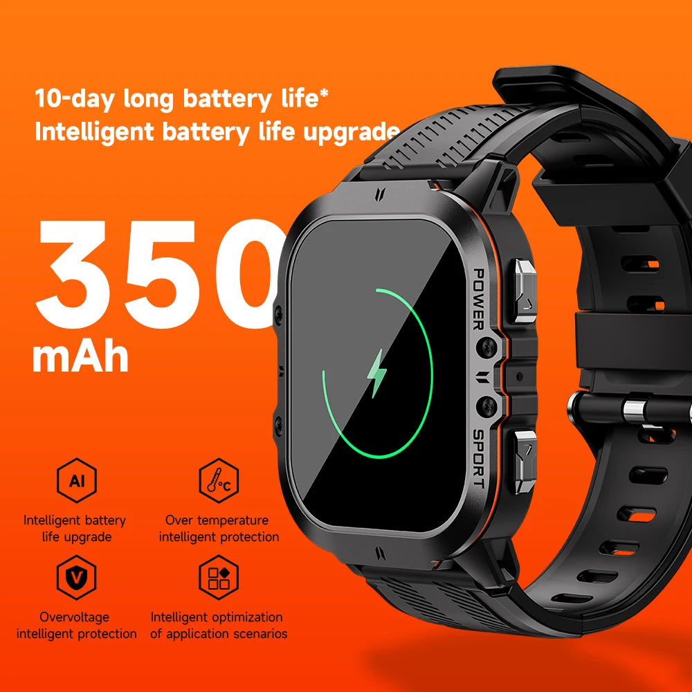 OUKITEL BT20 Smart Watch - Fitness Tracking with Heart Rate and Sleep Monitoring