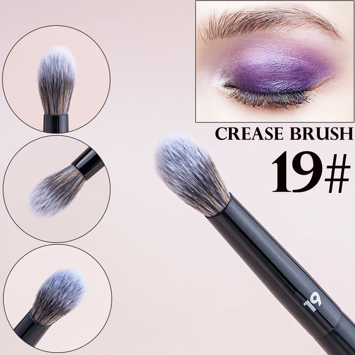Tapered Crease Brush – Precision Blending for Eyeshadow