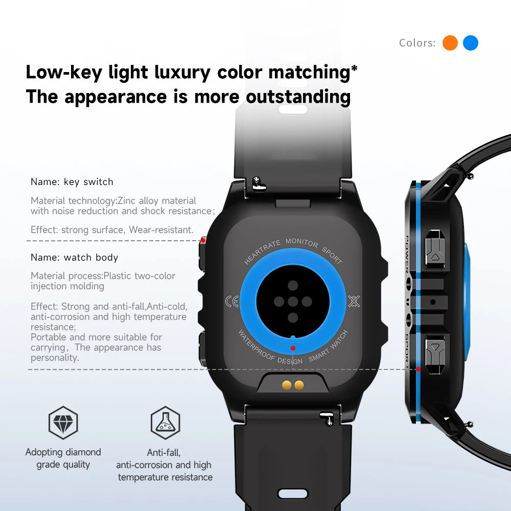 OUKITEL BT20 Smart Watch - Fitness Tracking with Heart Rate and Sleep Monitoring