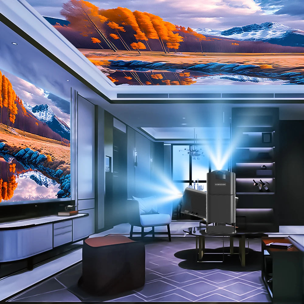 Magcubic HY320 4K Projector: 390 ANSI, Dual WiFi6, BT5.0