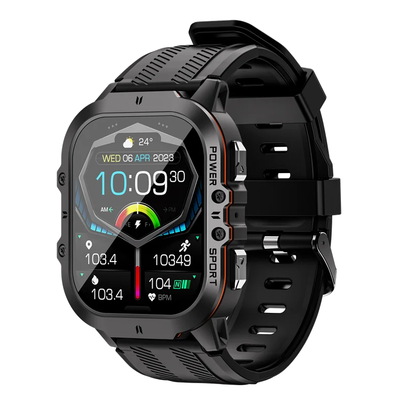 OUKITEL BT20 Smart Watch - Fitness Tracking with Heart Rate and Sleep Monitoring