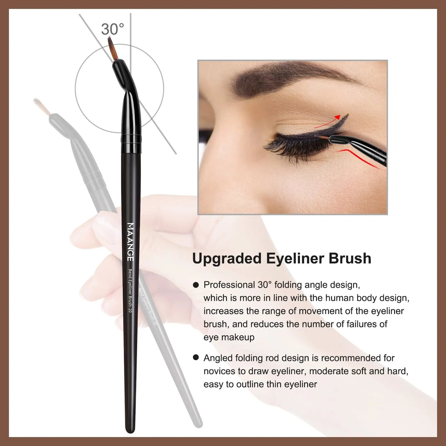 25-Piece Professional Makeup Brush Set with Gift Box
