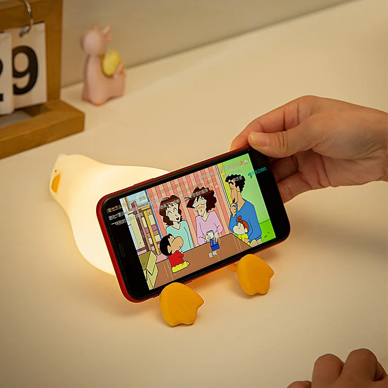 Lying Flat Duck Lamp