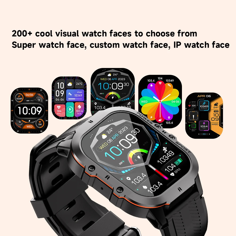 OUKITEL BT20 Smart Watch - Fitness Tracking with Heart Rate and Sleep Monitoring