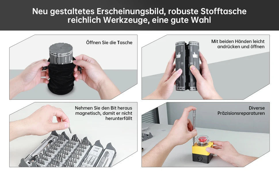 Precision Screwdriver Set Magnetic Phillips
