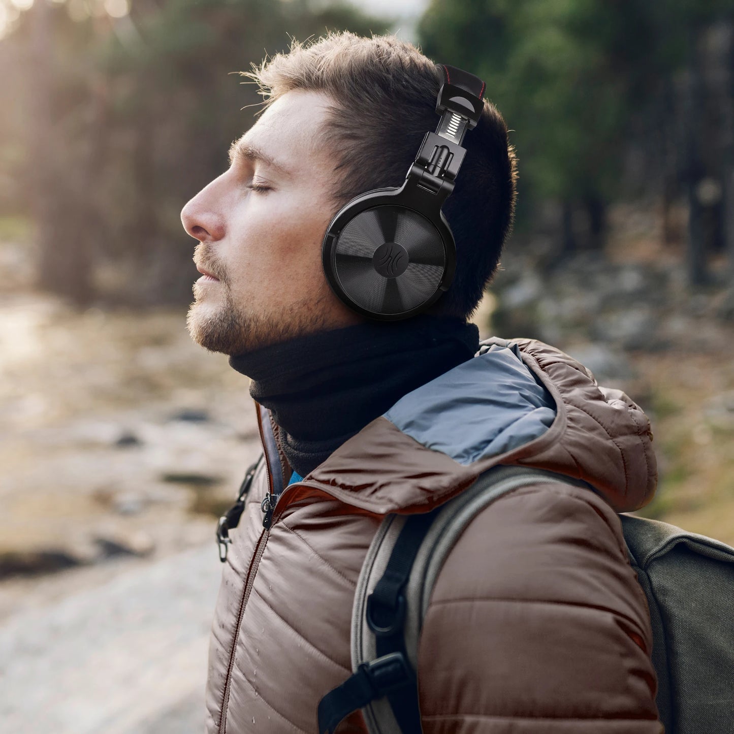 Wireless Headphones - 110H Playtime, Bluetooth 5.2 & Deep Bass