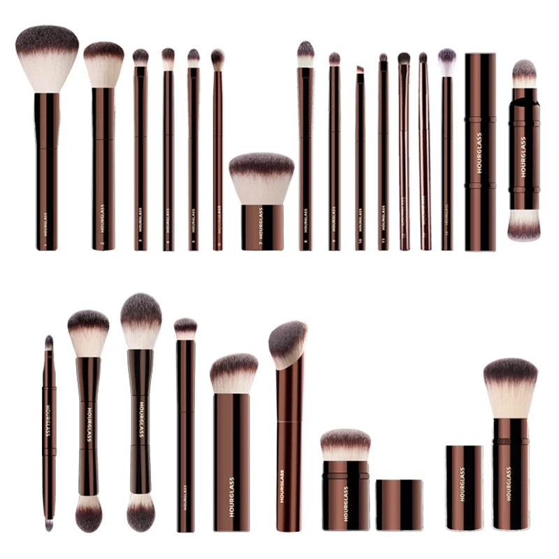 Hourglass Makeup Brush Kit – Powder, Foundation, Concealer & More