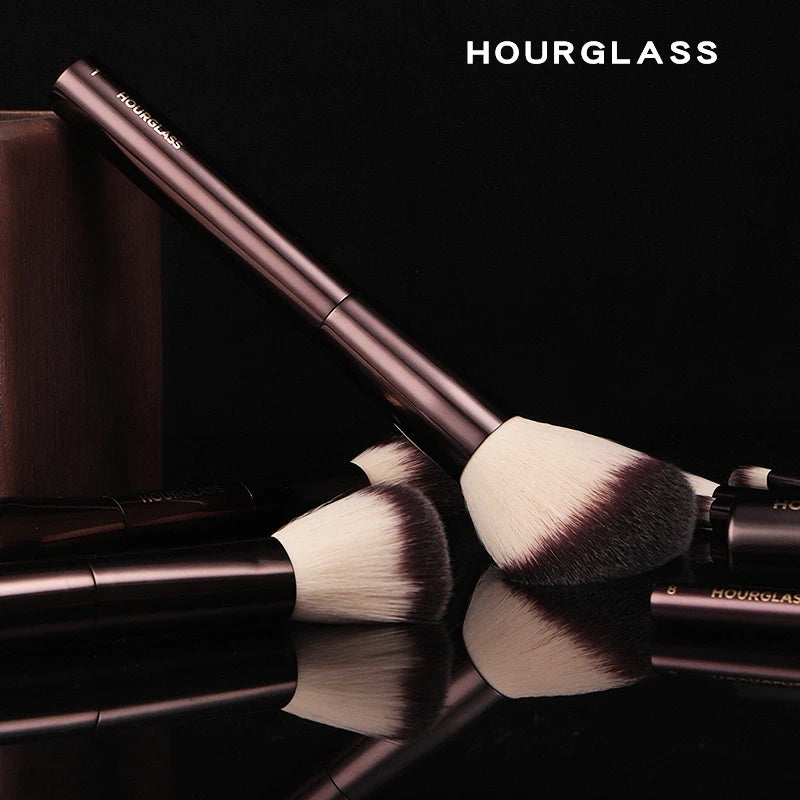 Hourglass Makeup Brush Kit – Powder, Foundation, Concealer & More