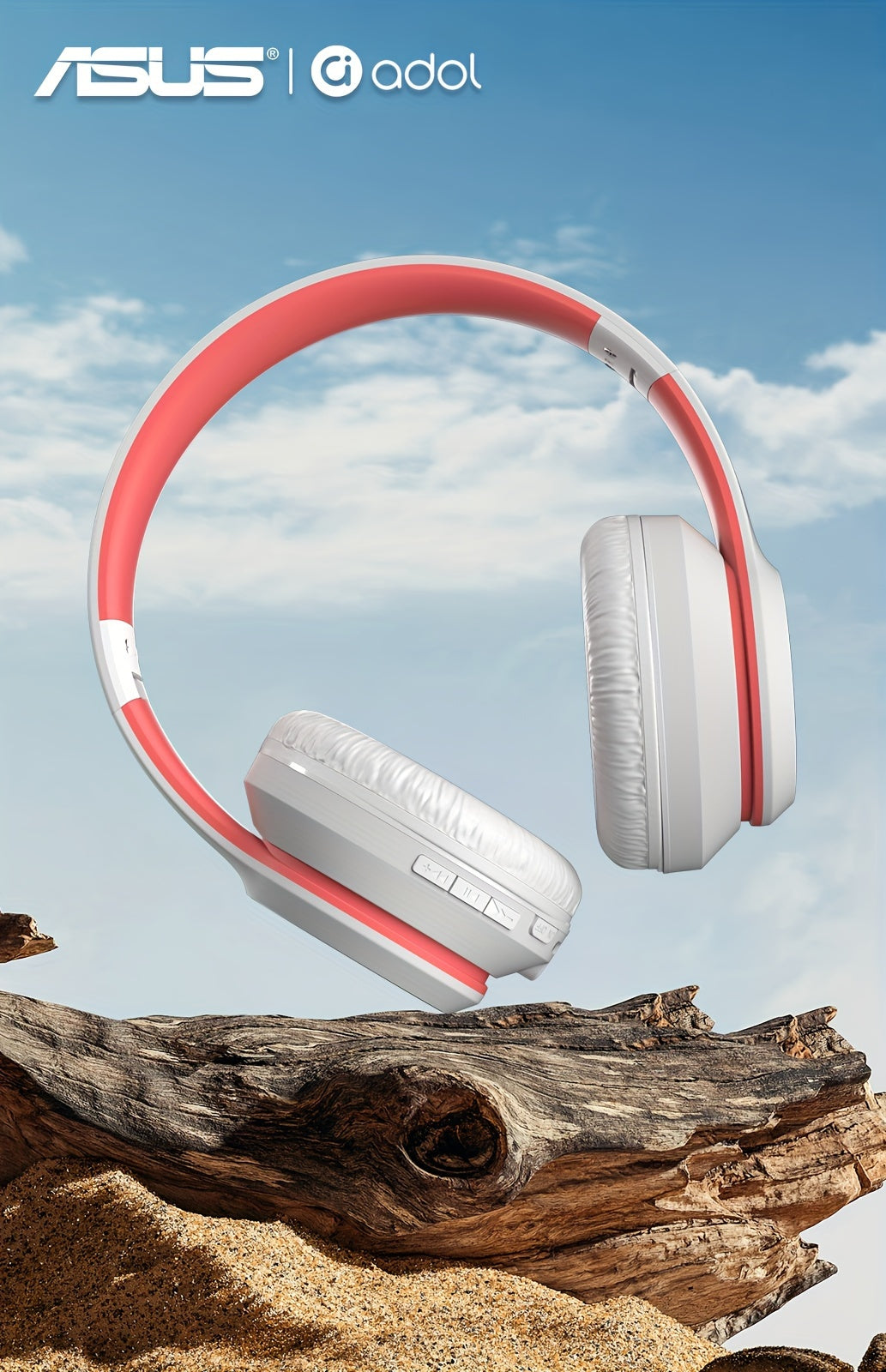 ASUS AS-D96 Wireless earphone Headphones with Micrphone,HD Call game mode Low latency and smoother