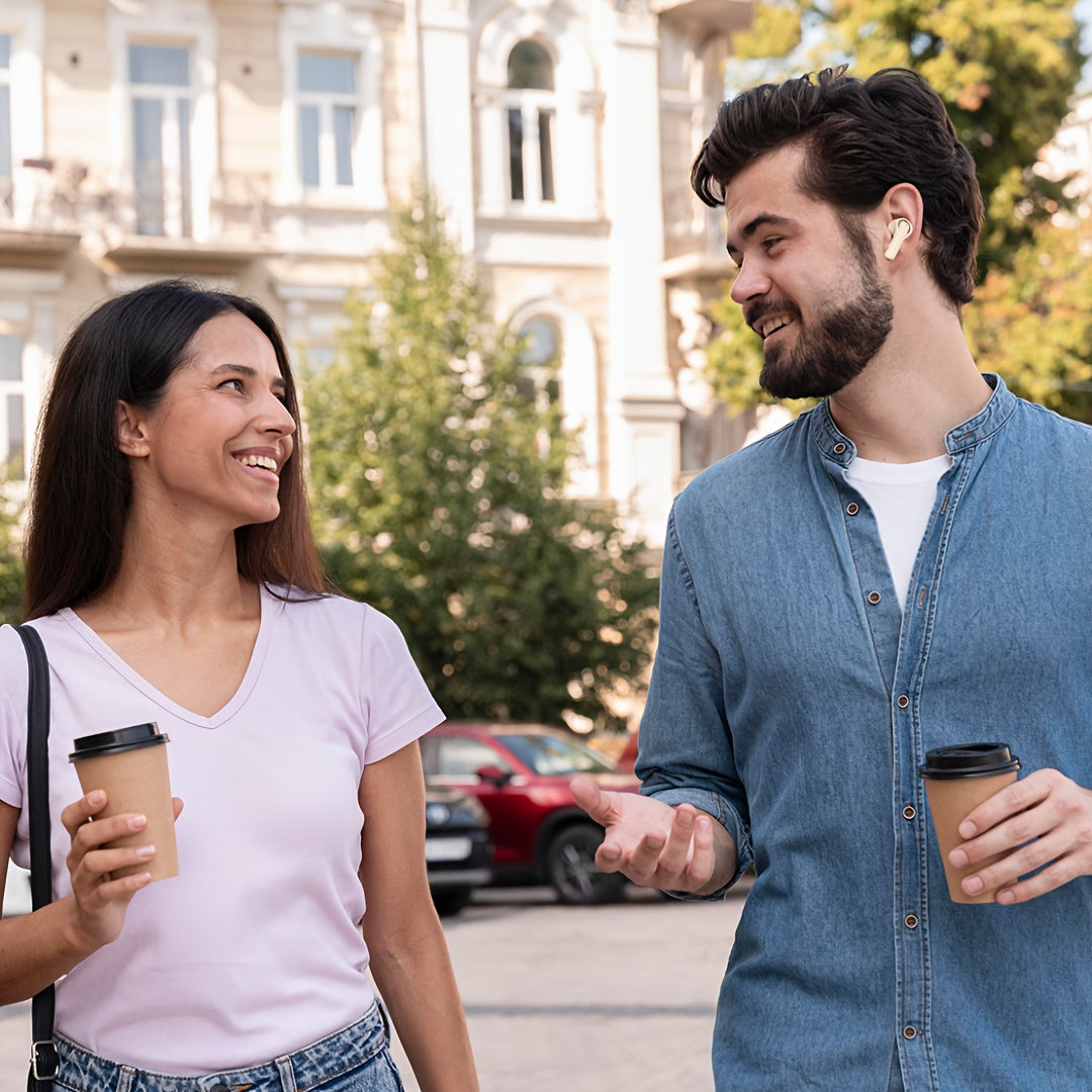 TRIBIT FlyBuds C1 Pro - True Wireless Earbuds with ANC, 6-Mic ENC, Transparency Mode, 36H Battery, and Touch Controls