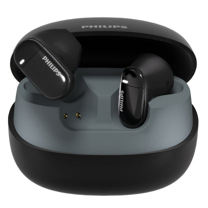 Philips Wireless Earbuds - Long Battery, Stable Fit, Mic & Charging Case