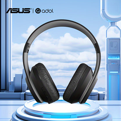 Asus Bean Headset with Microphone, Lightweight & Foldable, Immersive High-Quality Sound, 300mAh Battery for 20 Hours of Playtime, Perfect for Gaming & Callses