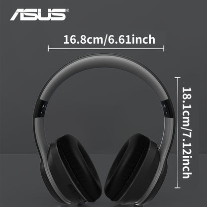 Asus Bean Headset with Microphone, Lightweight & Foldable, Immersive High-Quality Sound, 300mAh Battery for 20 Hours of Playtime, Perfect for Gaming & Callses