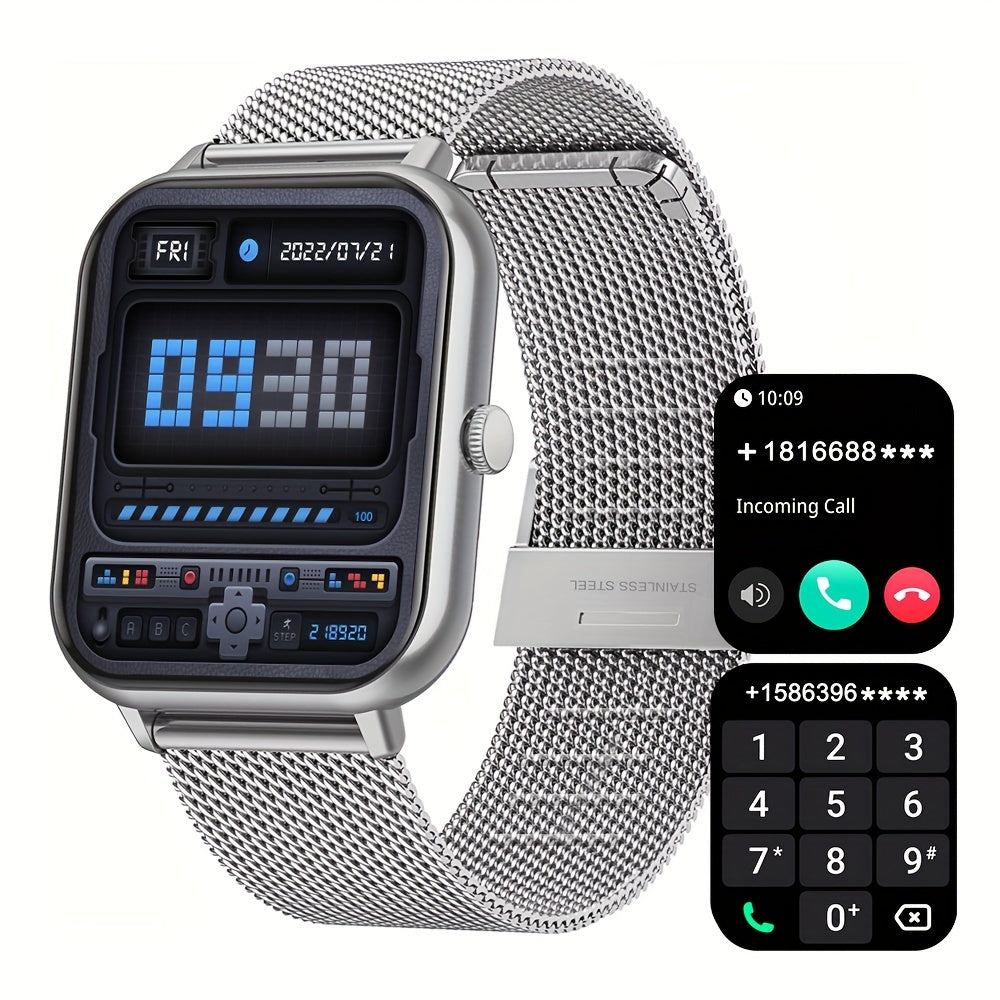 1.83'' Smart Watch with Calling, Fitness Tracking & 100+ Sports Modes