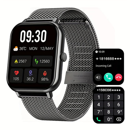 1.83'' Smart Watch with Calling, Fitness Tracking & 100+ Sports Modes