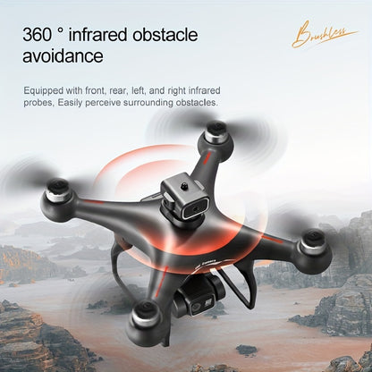 S116 MAX Brushless Drone - Dual Camera, Optical Flow, 360° Obstacle Avoidance, Wi-Fi FPV & APP Control