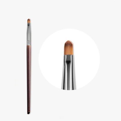 Natural Goat Hair Eyeshadow Brush – Blending & Crease Tool (1pc)