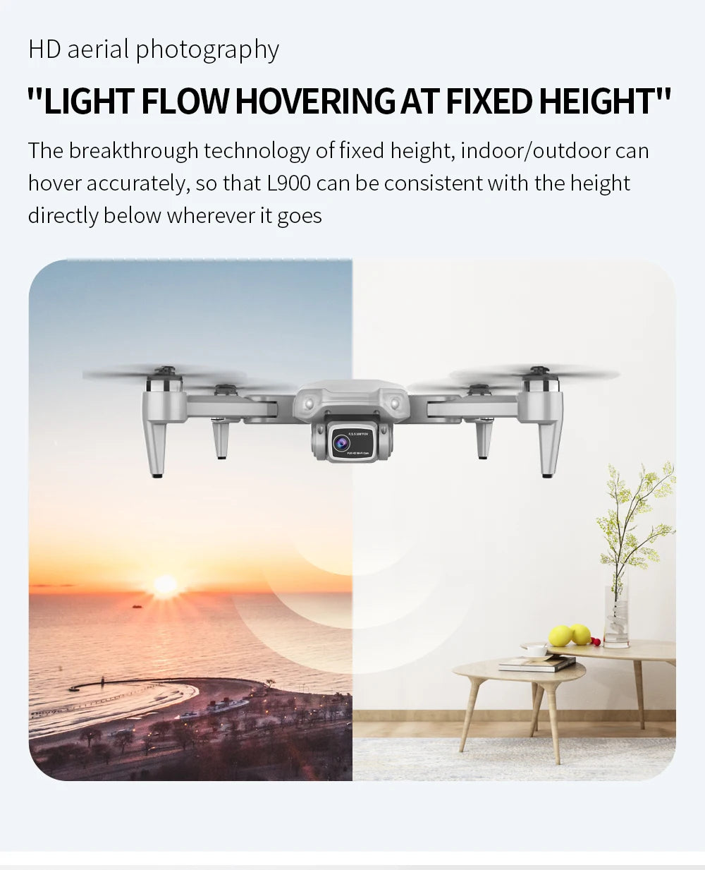 L900 Pro SE MAX 4K GPS Drone with Dual HD Camera & Obstacle Avoidance