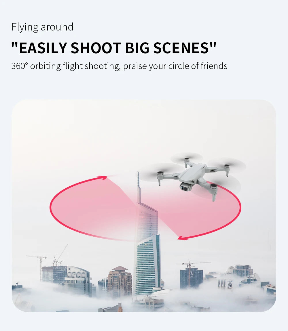 L900 Pro SE MAX 4K GPS Drone with Dual HD Camera & Obstacle Avoidance
