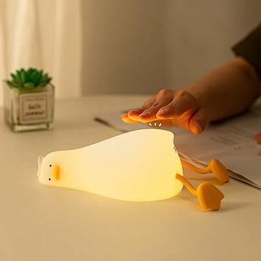 Lying Flat Duck Lamp