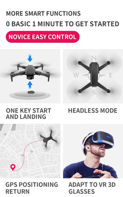 L900 Pro SE MAX 4K GPS Drone with Dual HD Camera & Obstacle Avoidance