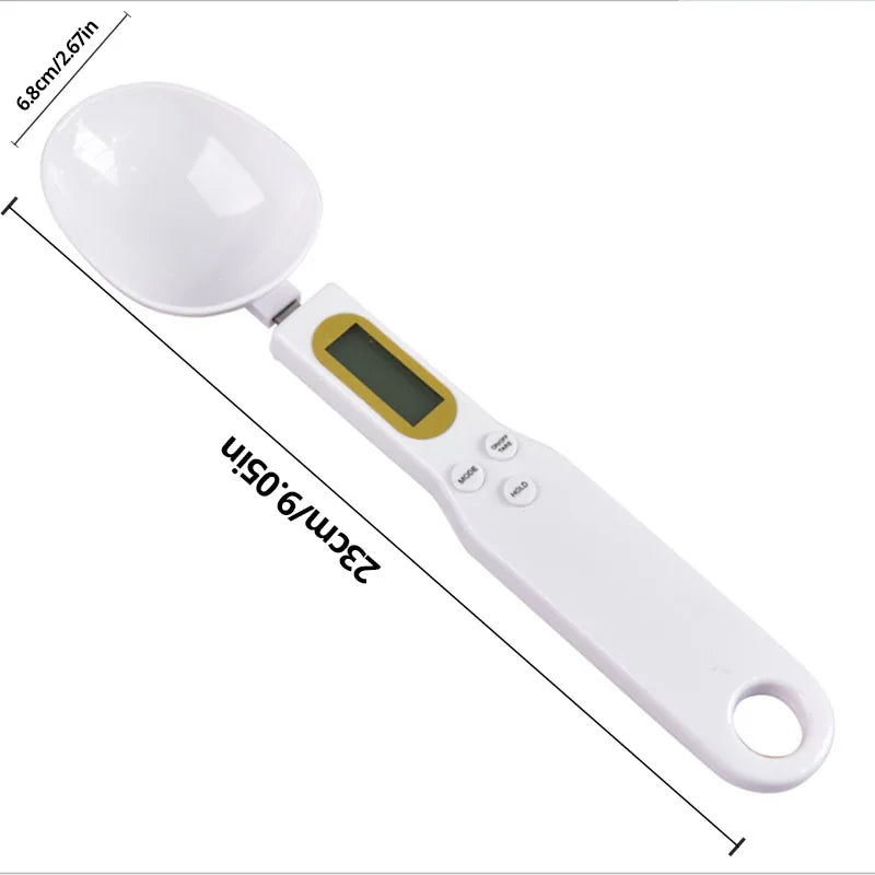 1pc Adjustable LCD Digital Measuring Spoon Food Weighing Spoon