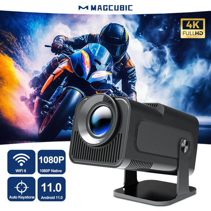 Magcubic HY320 4K Projector: 390 ANSI, Dual WiFi6, BT5.0