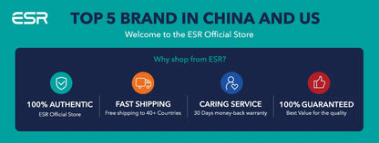 ESR pro 3 Case Compatible with 3rd Generation Earphones - Powerful Drop Protection Cover in Multiple Colors