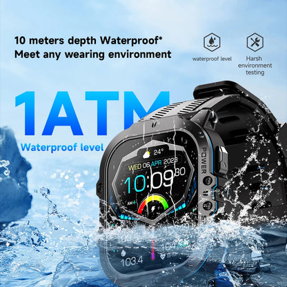 OUKITEL BT20 Smart Watch - Fitness Tracking with Heart Rate and Sleep Monitoring