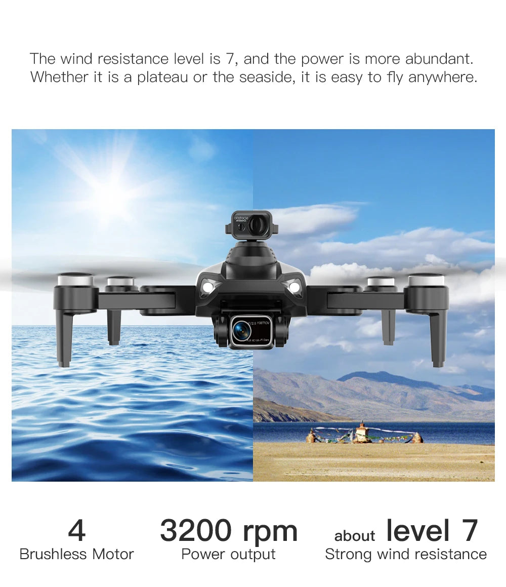L900 Pro SE MAX 4K GPS Drone with Dual HD Camera & Obstacle Avoidance