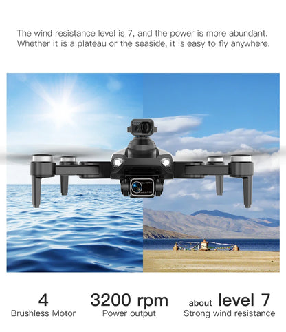 L900 Pro SE MAX 4K GPS Drone with Dual HD Camera & Obstacle Avoidance