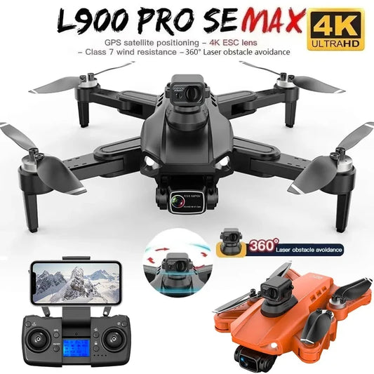 L900 Pro SE MAX 4K GPS Drone with Dual HD Camera & Obstacle Avoidance