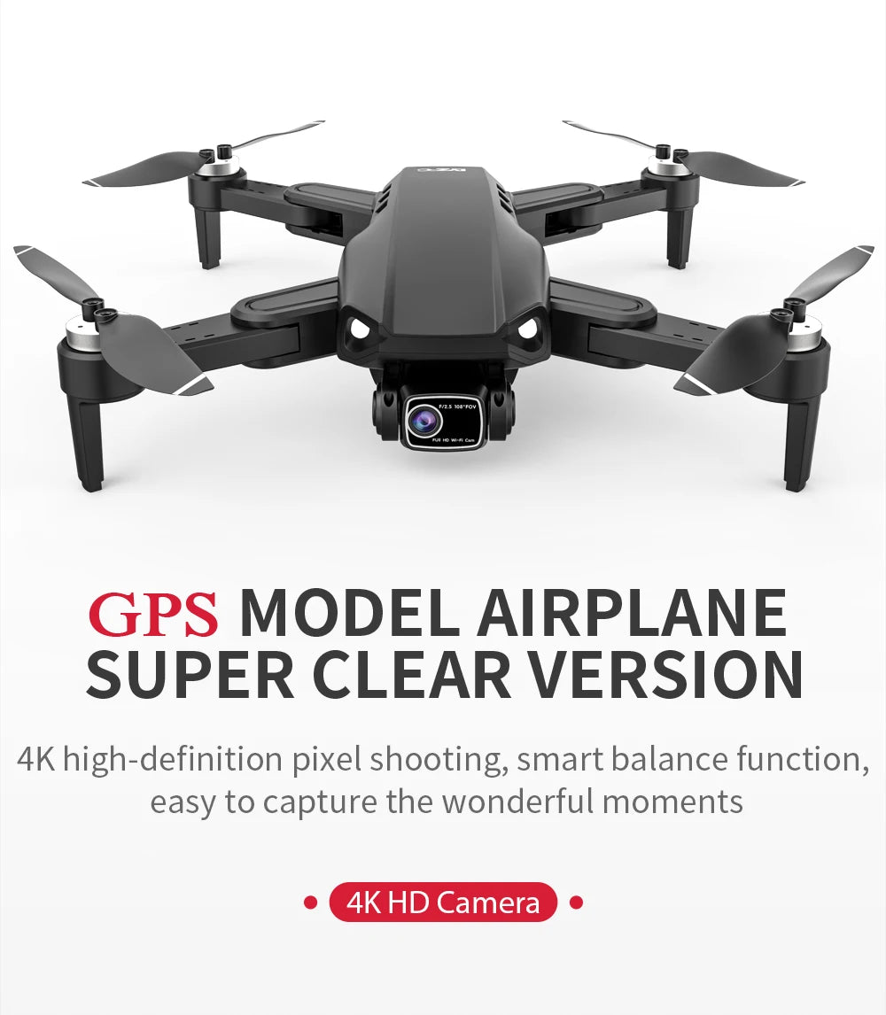 L900 Pro SE MAX 4K GPS Drone with Dual HD Camera & Obstacle Avoidance