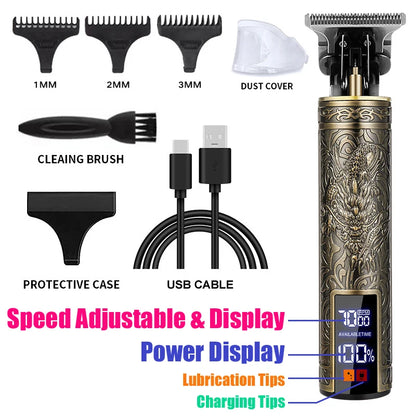 T9 Electric Hair Cutting Machine Hair Clipper Beard