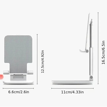 Adjustable Desk Mobile Phone Holder Stand for iPhone, iPad, and Xiaomi – Universal Tablet and Cell Phone Stand