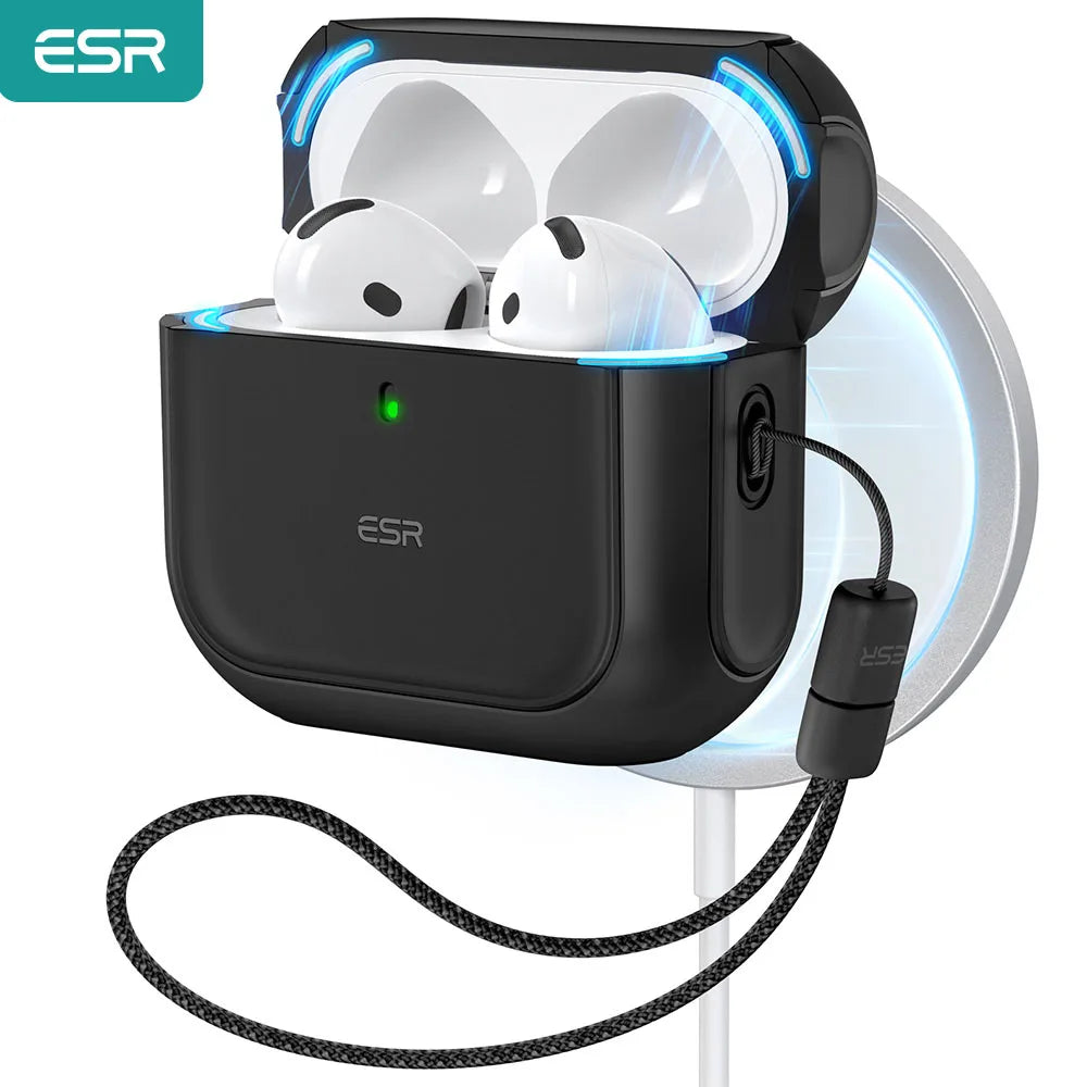 ESR pro 3 Case Compatible with 3rd Generation Earphones - Powerful Drop Protection Cover in Multiple Colors