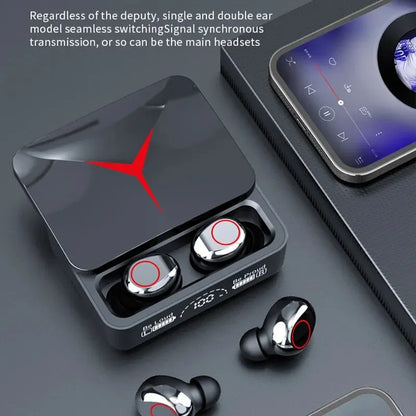 TWS M90 Wireless Gaming Earbuds - Bluetooth 5.3, Mic & Sport Ready