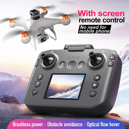 S116 MAX Drone 8K ESC HD Camera Brushless Motor Obstacle Avoidance Helicopter One Key Take off Optical Flow Quadcopters Toy Gift