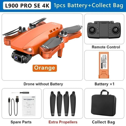 L900 Pro SE MAX 4K GPS Drone with Dual HD Camera & Obstacle Avoidance