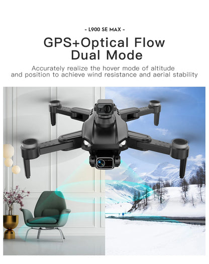 L900 Pro SE MAX 4K GPS Drone with Dual HD Camera & Obstacle Avoidance