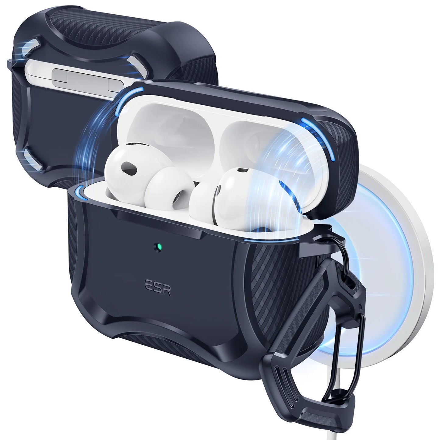 ESR pro 3 Case Compatible with 3rd Generation Earphones - Powerful Drop Protection Cover in Multiple Colors